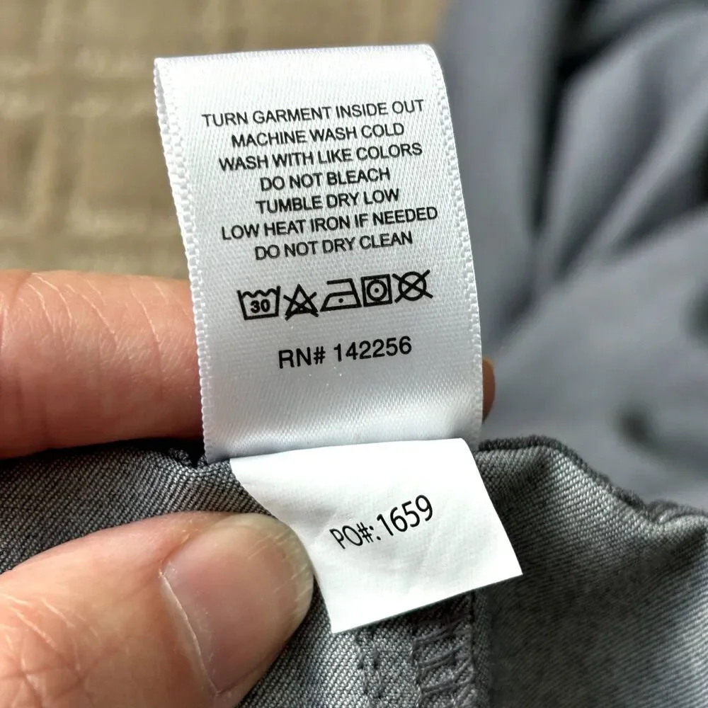 FIGS Technical Collection Mens Large Pisco Basic Scrub Pant Graphite Gray FM4500